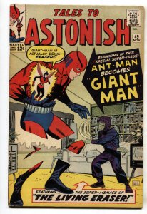 TALES TO ASTONISH #49--1963--MARVEL--1st Giant-Man--FN+