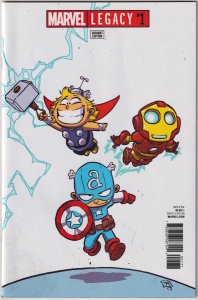 Marvel Legacy Young Cover (2017)