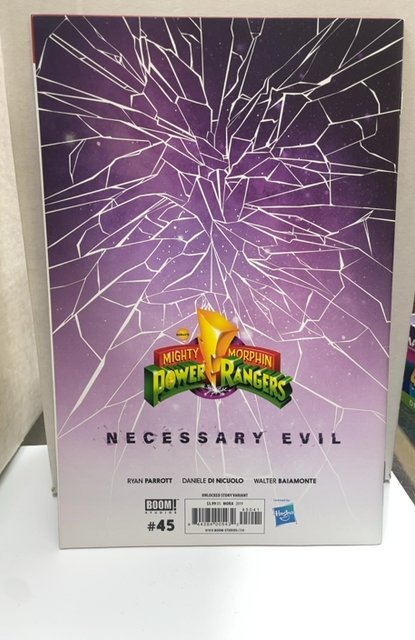 Mighty Morphin Power Rangers #45 Cover D (2019)