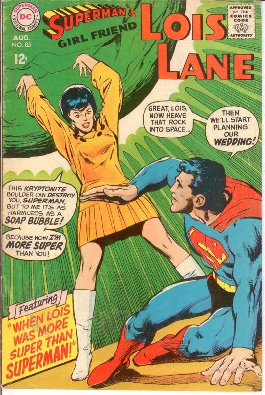 LOIS LANE 85 VG-F Aug. 1968 COMICS BOOK