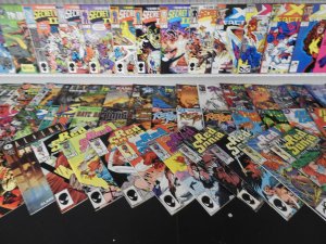 Huge Lot of 170+ Comics W/ X-Men, Secret Wars, Superman Avg. FN/VF Condition!