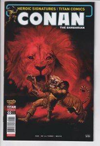 CONAN BARBARIAN (2023 TITAN) #2 VARIANT CVR D GIST RETRO