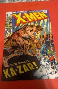 The X-Men #62 (1969)savage land steranko Art! Solid mid graded