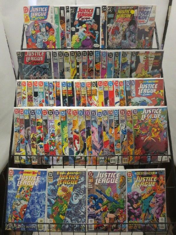 JUSTICE LEAGUE EUROPE 1-68,ANN 1-5 Animal Man,Wonder Wo