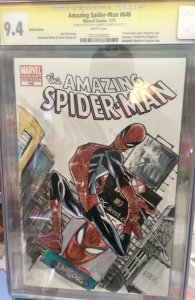 Amazing Spider-Man 648 CGC Humberto Ramos sketch Cover