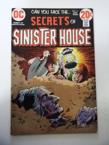 Secrets of Sinister House #11 (1973) VG/FN Condition indentations fc