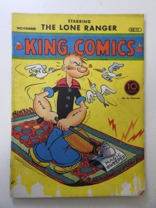 King Comics #55 (1940) VG+ Condition 1 in tear bc