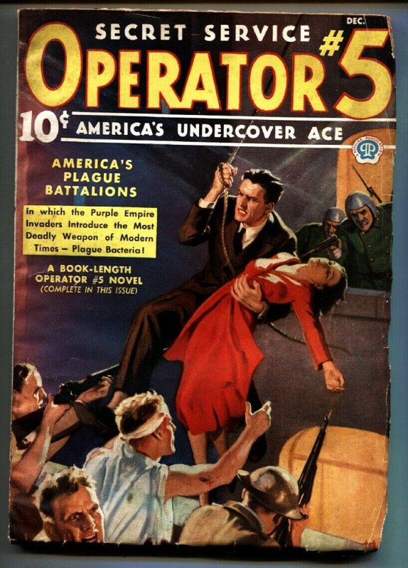 Operator #5 12/1936-Popular-hero pulp-Purple Invasion Series