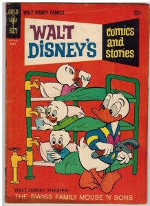 WALT DISNEYS COMICS & STORIES 306 GOOD Mar. 1966