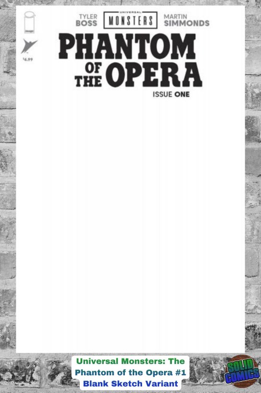 Universal Monsters Phantom Of The Opera #1 - CVR H (Image Comics)