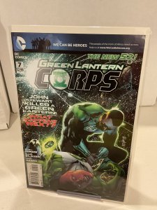 Green Lantern Corps #7  9.0 (our highest grade)  New 52!  2012