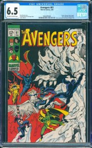 Avengers #61 (Marvel, 1969) CGC 6.5