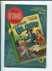 STORIES BY FAMOUS AUTHORS #2 (5.0) 1950 CAPTAIN BLOOD