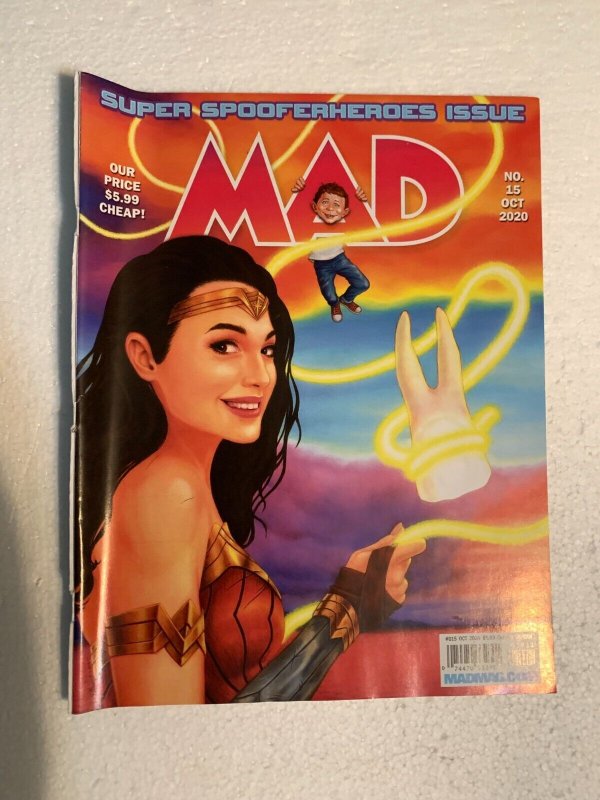 MAD Magazine #15 (#565) OCTOBER 2020  NM SUBSCRIPTION COVER NEW