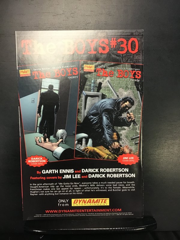 The Boys #29 Cover A (2009) nn