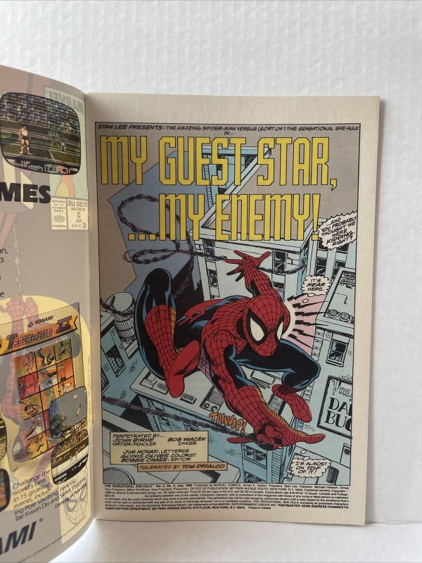 Sensational She Hulk #3 VF+