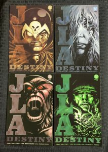 2002 JLA DESTINY by John Arcudi & Tom Mandrake #1-4 SET NM- 9.2 DC Comics