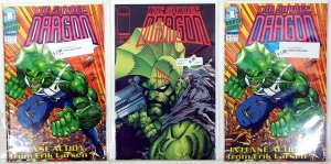 Savage Dragon Lot 3 #1 x2, 2nd 1 1992 Image First App Super Patriot Comics