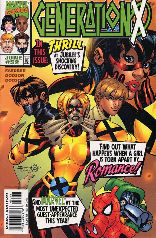 Generation X #52 FN ; Marvel | Terry Dodson Spider-Ham