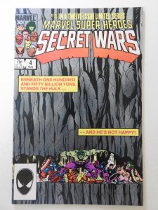 Marvel Super Heroes Secret Wars #4 (1984) Beautiful NM Condition!