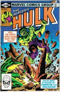 Incredible Hulk #263 (1962) - 9.2 NM- *I Feel the Earth Move Under My Feet*