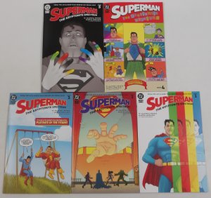 Superman: The Kryptonite Spectrum #1-5 VF/NM complete series Black Label ; DC