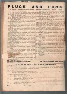 Pluck and Luck #623 5/11/1910-Tousey-Oriental menace cover-pulp fiction-P/FR 