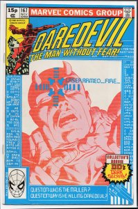 Daredevil #167 (1980) Daredevil [Key Issue]