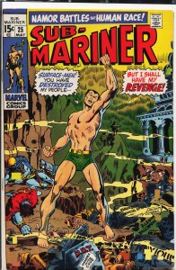 Sub-Mariner #25 (1970) Namor the Sub-Mariner