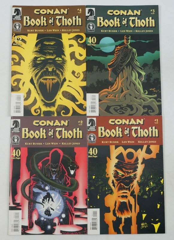 Conan: Book of Thoth #1-4 VF/NM complete series - kurt busiek - len wein 2 3 