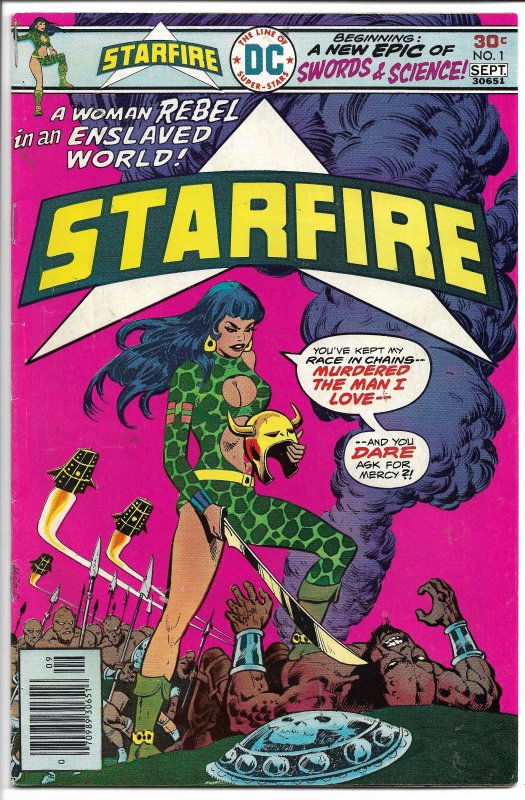 Starfire, Vol. 1, No. 1, - Bronze Age - Aug.-Sept. 1976 (VG+)