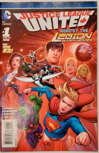 *Justice League United 1-14, Ann 1, Future's End; Lenticular Variant