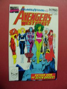 AVENGERS WEST COAST ANNUAL  #4  (VF/NM 9.0 OR BETTER) MARVEL COMICS