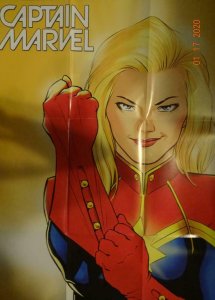 CAPTAIN MARVEL Promo Poster, 24 x 36, 2013, MARVEL Unused more in our store 527