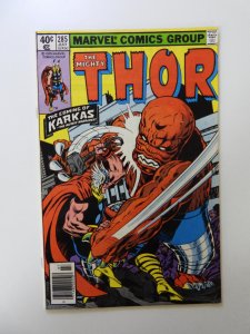 Thor #285 (1979) VF condition