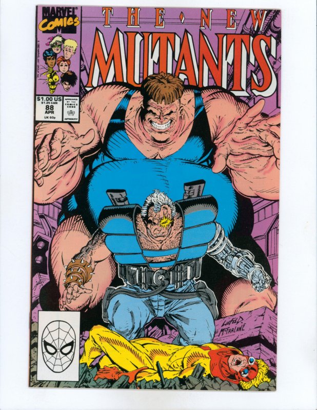 The New Mutants 88  2nd appearance of Cable