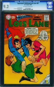 SUPERMAN'S GIRLFRIEND LOIS LANE #87-cgc 9.2-Silver age comic book 0259184009