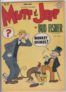 Mutt & Jeff #28 (Jun-47) VF+ High-Grade Mutt, Jeff
