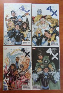 X-Men + Fantastic Four 4X 1-4 Complete Series Zdarsky Marvel 2020 NM