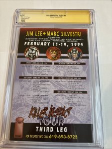 Gen 13 Limited series (1994) # 1 (CGC 9.6 SS) Signed Jim Lee & Scott Campbell