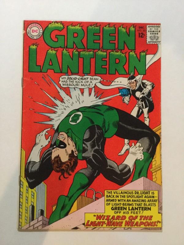 Green Lantern 33 VG Very Good 4.0 Silver Age Mouse Chew