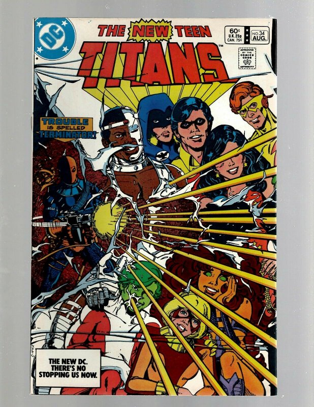 Lot of 12 The New Teen Titans Comics #21 24 26 33 34 39 40 41 42 43 46 47 J418