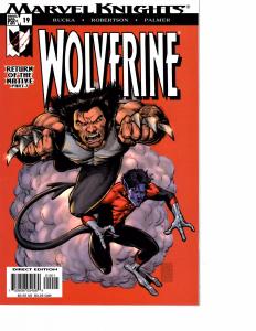 Lot Of 3 Wolverine Marvel Comic Book #17 18 19 KS6