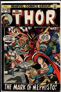 Thor #205 (1972) Thor