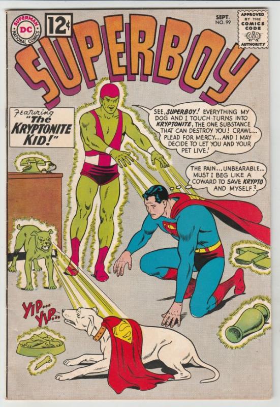 Superboy #99 (Sep-62) VF/NM High-Grade Superboy