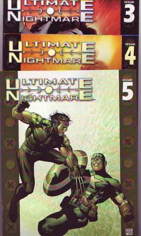 Ultimate Nightmare Set #1to5 (Oct-04) NM/NM- High-Grade Captain America, Wolv...