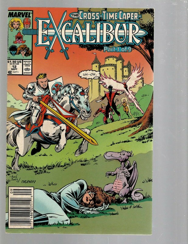 13 Marvel Comics Excalibur #1 2 5 8 9 10 11 12 21 27 29 42 44 J446