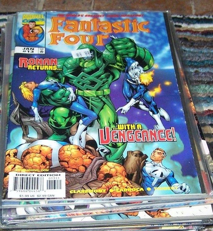 FANTASTIC FOUR #13 vol 3  1999 marvel- rowan returns kree