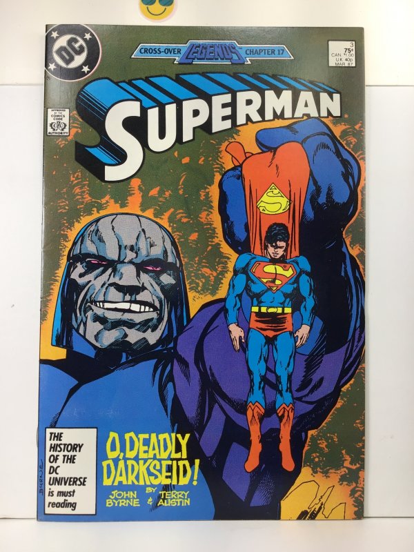 Superman #3 (1987) NM  John Byrne