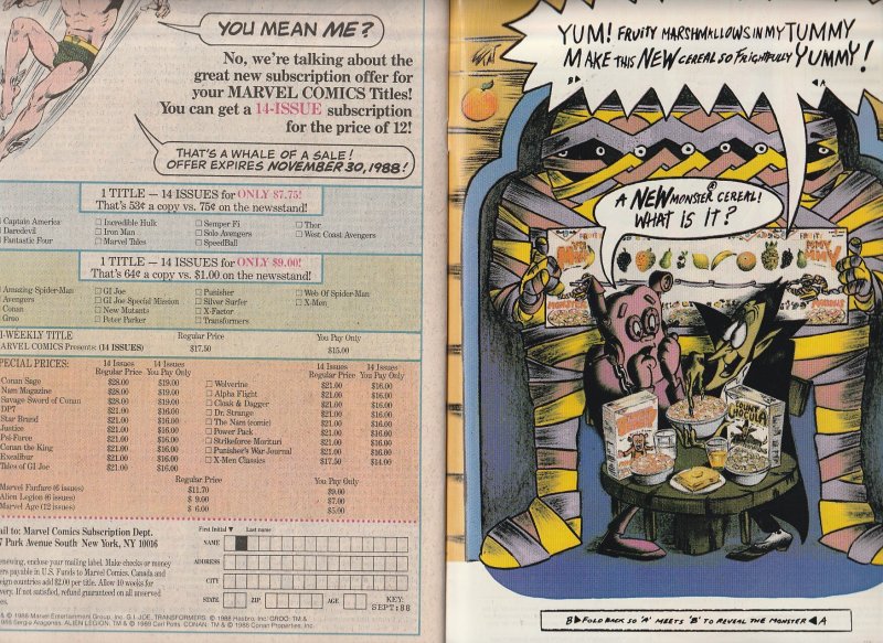 Uncanny X-Men(vol. 1) # 240 INFERNO BEGINS !